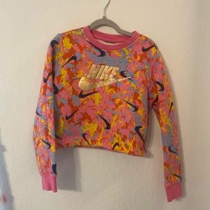 Nike crop sweatshirt